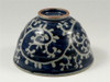 Arita yaki ware Rice bowl Tea cup Yunomi Chawan set Arabesque Dami Blue Red