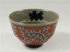 Arita yaki ware Rice bowl Tea cup Yunomi Chawan set Arabesque Dami Blue Red