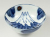 Arita yaki porcelain Japanese Rice Bowl Gohan Chawan Mt,Fuji Handcraft L