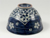 Arita yaki ware Japanese Rice Bowl Gohan Chawan Dami Tako Karakusa Blue L