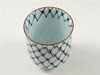 Arita yaki ware Rice bowl Tea cup Yunomi Chawan set Kakeami Net pattern Blue Red