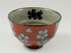 Arita yaki ware Japanese Rice Bowl Gohan Chawan Sakura Runningwater Red S