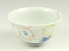 Arita yaki porcelain Japanese Rice Bowl Gohan Chawan Sometsuke Iro-e Cherry S