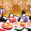 Kyoto Hina doll Ningyo Japanese traditional Chirimen crape doll Hand craft