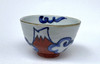 Arita yaki porcelain Japanese Rice Bowl Gohan Chawan Redn Mt.Fuji S