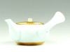 Arita yaki Porcelain Warp Sencha Yunomi Kyusu Tea Pot Cup Kinsai Gold 3 set