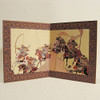 Japanese BYOBU SAMURAI Battle Kyoto Nishijin-brocade from japan