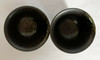 Pair Arita yaki porcelain Sake Cup Guinomi Enka Yakishime Japan