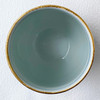 Arita yaki porcelain Japanese Green Tea cup Yunomi Gold Botan L Bunzan