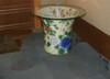 Kyo Kiyomizu yaki ware Japanese pottery table Four season flowers Toan Japan