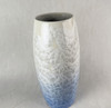 Kyo Kiyomizu yaki ware Japanese pottery flower pot Crystal flower Blue White