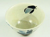 Pair Arita yaki porcelain Japanese Rice bowl Gohan Magnolia Blue Pink Kohiki