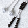 Shingon Buddhist Rosary Mala Juzu Prayer beads Japan Kyoto Irataka Nenju Black