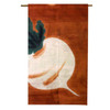 Kyoto Japanese Door Curtain Tapestry Handpaint Linen Japanese turnip Japan