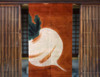 Kyoto Japanese Door Curtain Tapestry Handpaint Linen Japanese turnip Japan