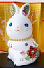 2023 Zodiac Rabbit Deco KiraKira Cawaii Usagi Japanese pottery doll Japan