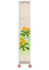 Kyoto Tapestry Wall Hanging Small Handpainted Linen Dandelions Spring Japan