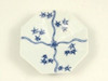 Arita yaki porcelain Japanese small plate Teshio-zara Nejiri Momiji Octagon