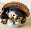 Tanuki Shigaraki yaki ware Japanese Chinese Racoon DogGood luck Tanuki 19.2in