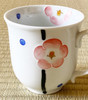 Arita yaki ware Japanese Coffee Mug cup Hana Goyomi Pink Dot japan