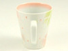 Arita yaki ware Japanese Coffee Mug cup Raster Rose Pink Japan Handpaint