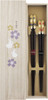 Wakasa nuri Japanese Lacquered Chopstick and Hashioki set Good luck Usagi Rabbit