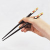 Wakasa nuri Japanese Lacquered Chopstick and Hashioki set Good luck Usagi Rabbit