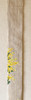 Kyoto Tapestry Wall Hanging Handpainted Linen Mimosa flower Spring Yellow