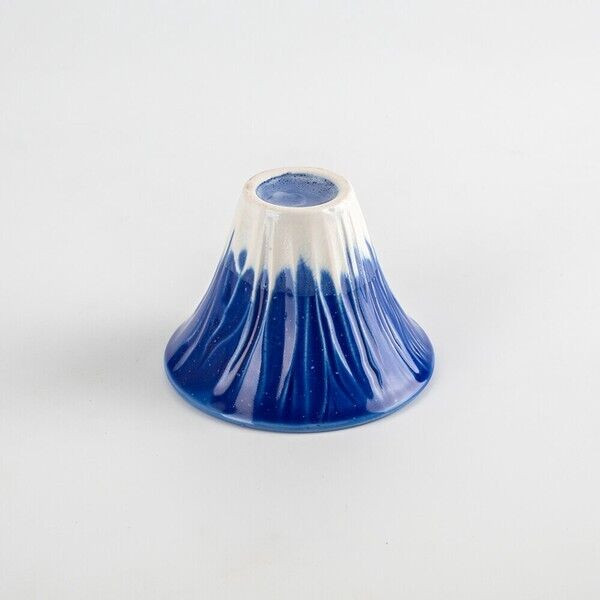 Mt.Fuji Guinomi Japanese Sake cup FujiAo Fuji Blue Fuji Upside