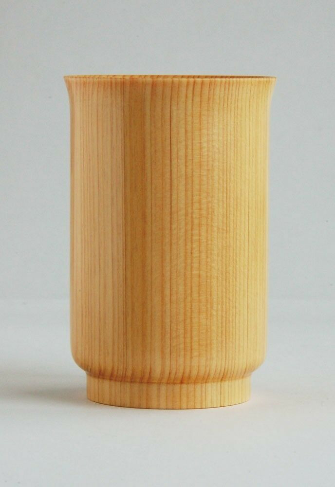 Guinomi Hinoki Japanese wooden cypress Hinoki Sake cup set of 2 made in