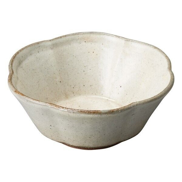 Shigaraki yaki ware Japanese Small bowl KobachiFlower Ash glaze