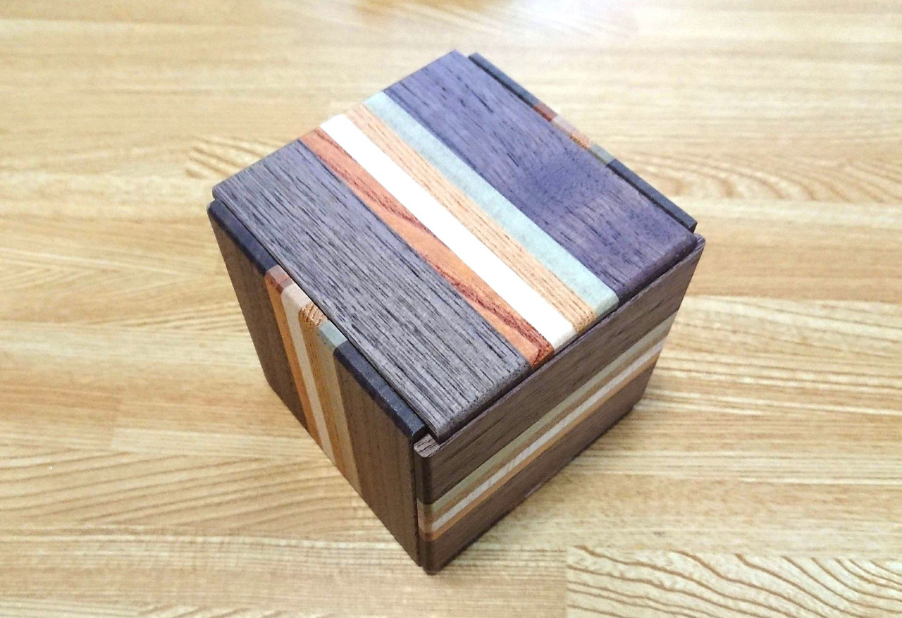 wooden puzzle boxes