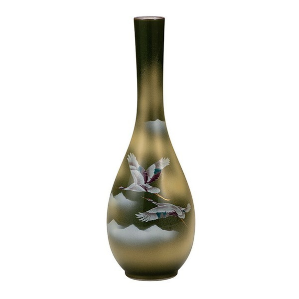 Kutaniyaki Flower Vase