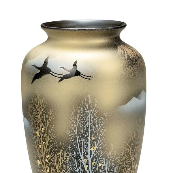 Kutaniyaki Flower Vase - Thumbnail 2