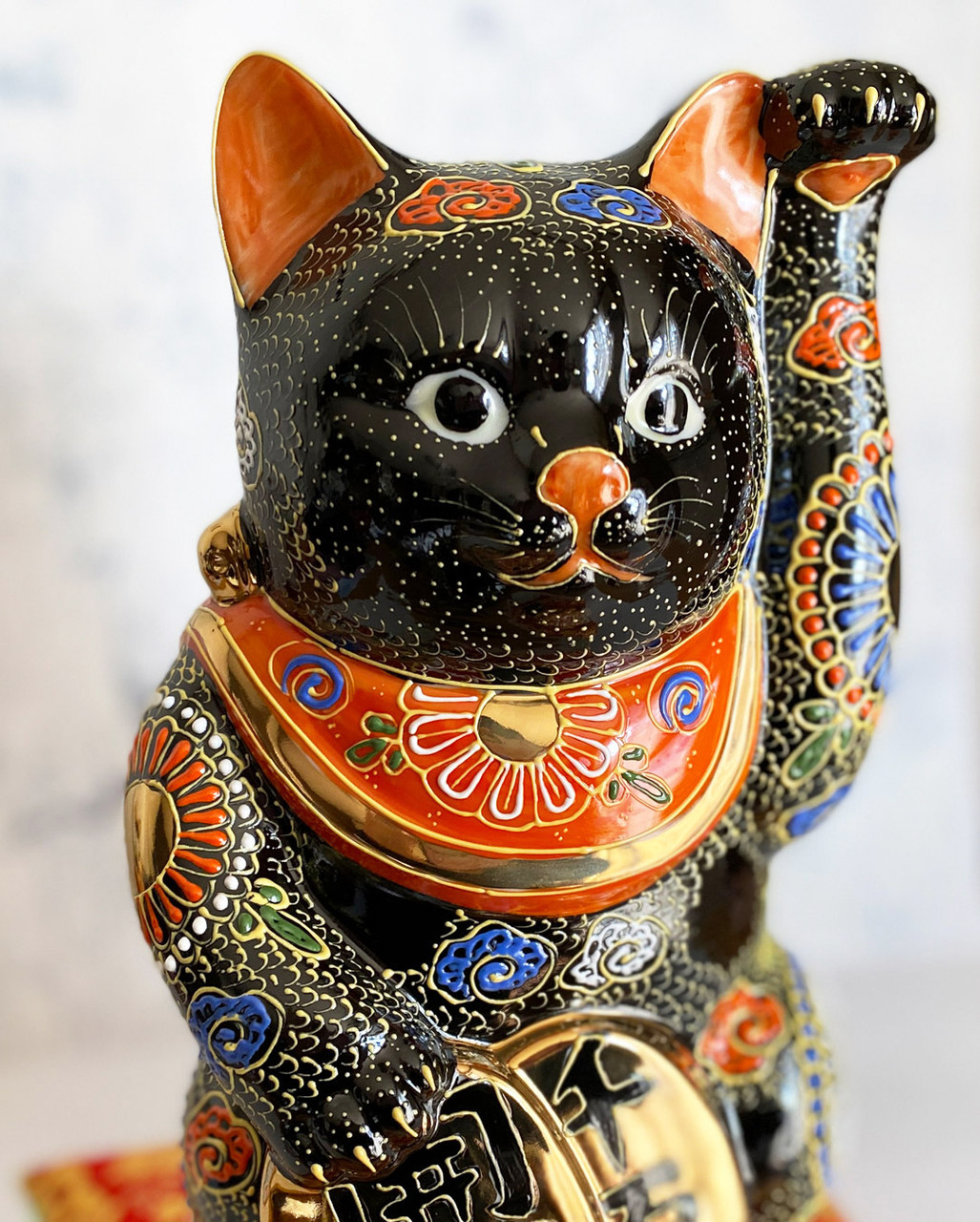 ラッキー ナメクジ ドール　タケヤマ・ノリヤ　LUCKY namekuji Yakushigama Maneki-Neko Lucky Daruma Beckoning Cat – Shotengai
