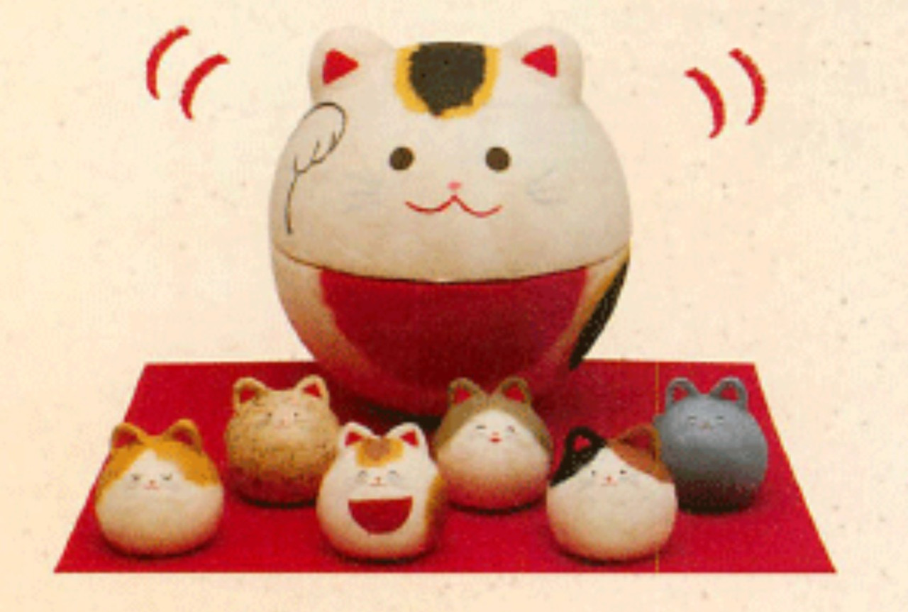 maneki neko daruma