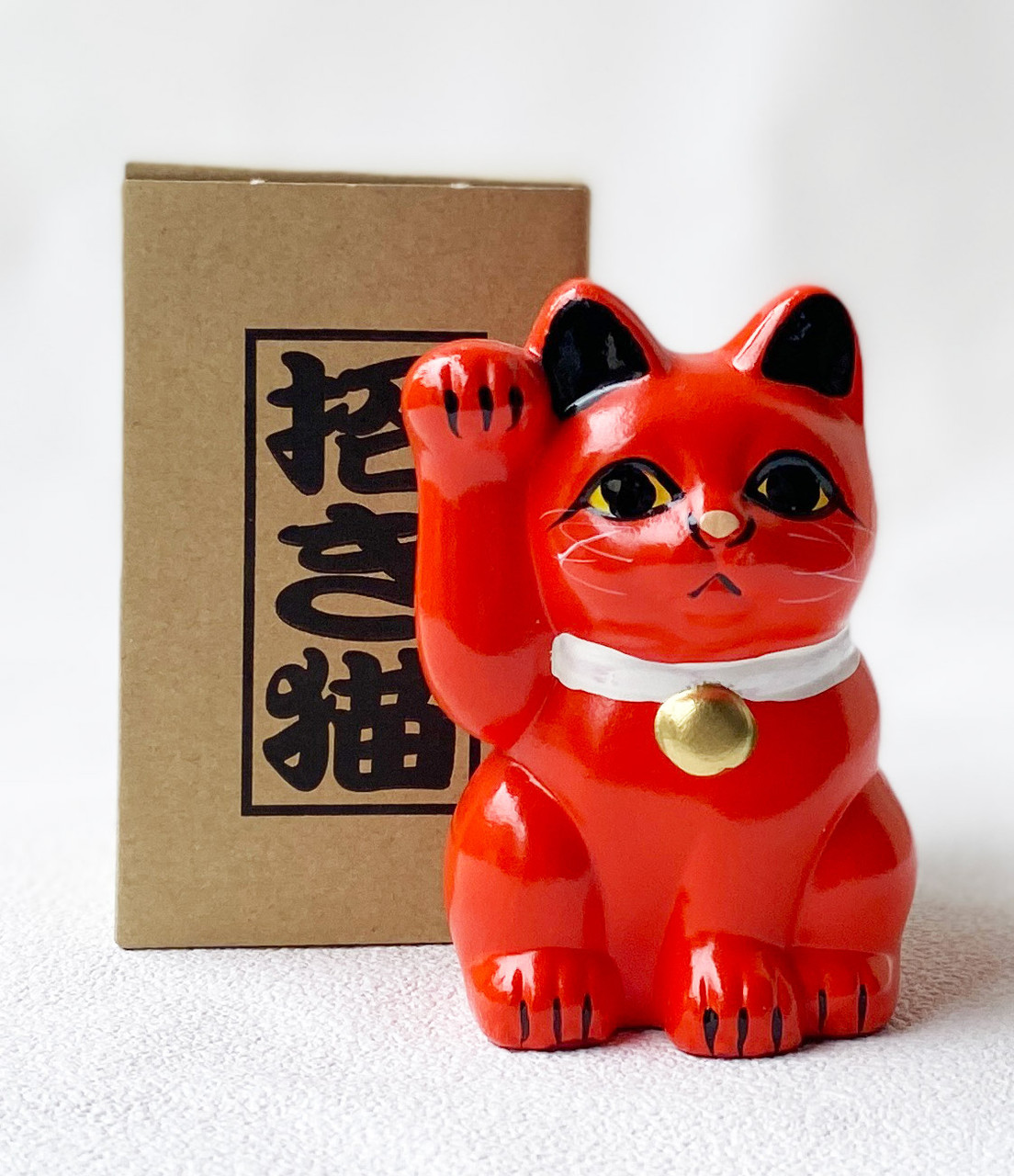 MANEKI NEKO Coinbank Japanese lucky cat TOKONAME yaki Right