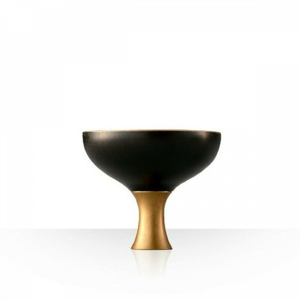 Guinomi Sake Cup HAI Takaoka Brass Yamanaka lacquerware Gold
