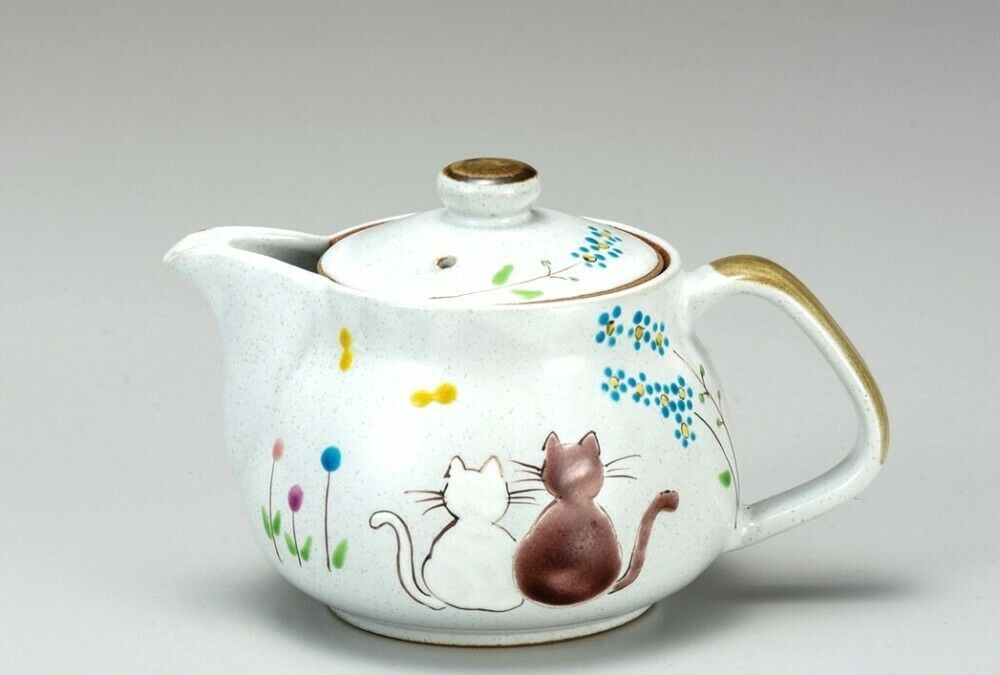 Tazza In Ceramica Giapponese Kutani – Gatto Hidamari – Prodotta In Giappone - 3