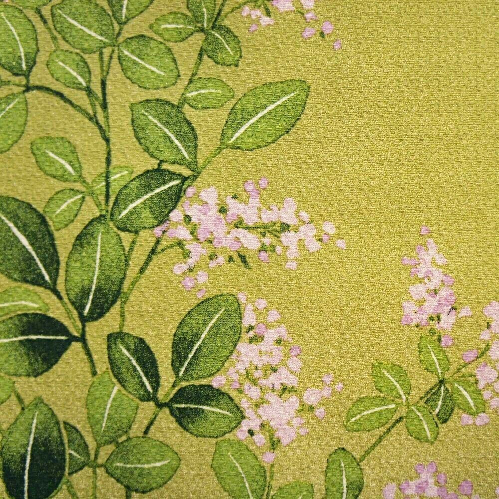 Noren Japanese Door curtain Matcha Green Hagi and Moon Wa Pattern Made ...