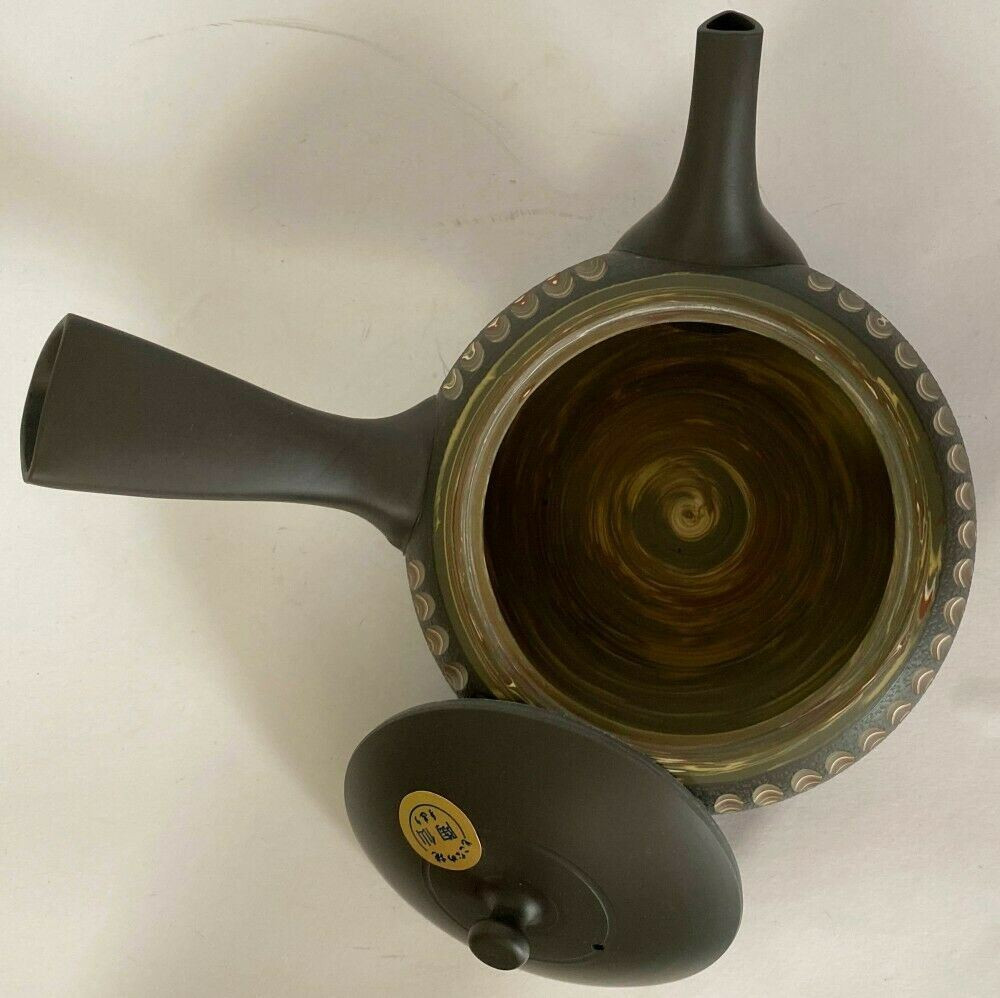 Tosen Nerikomi Kyusu Tea Pot
