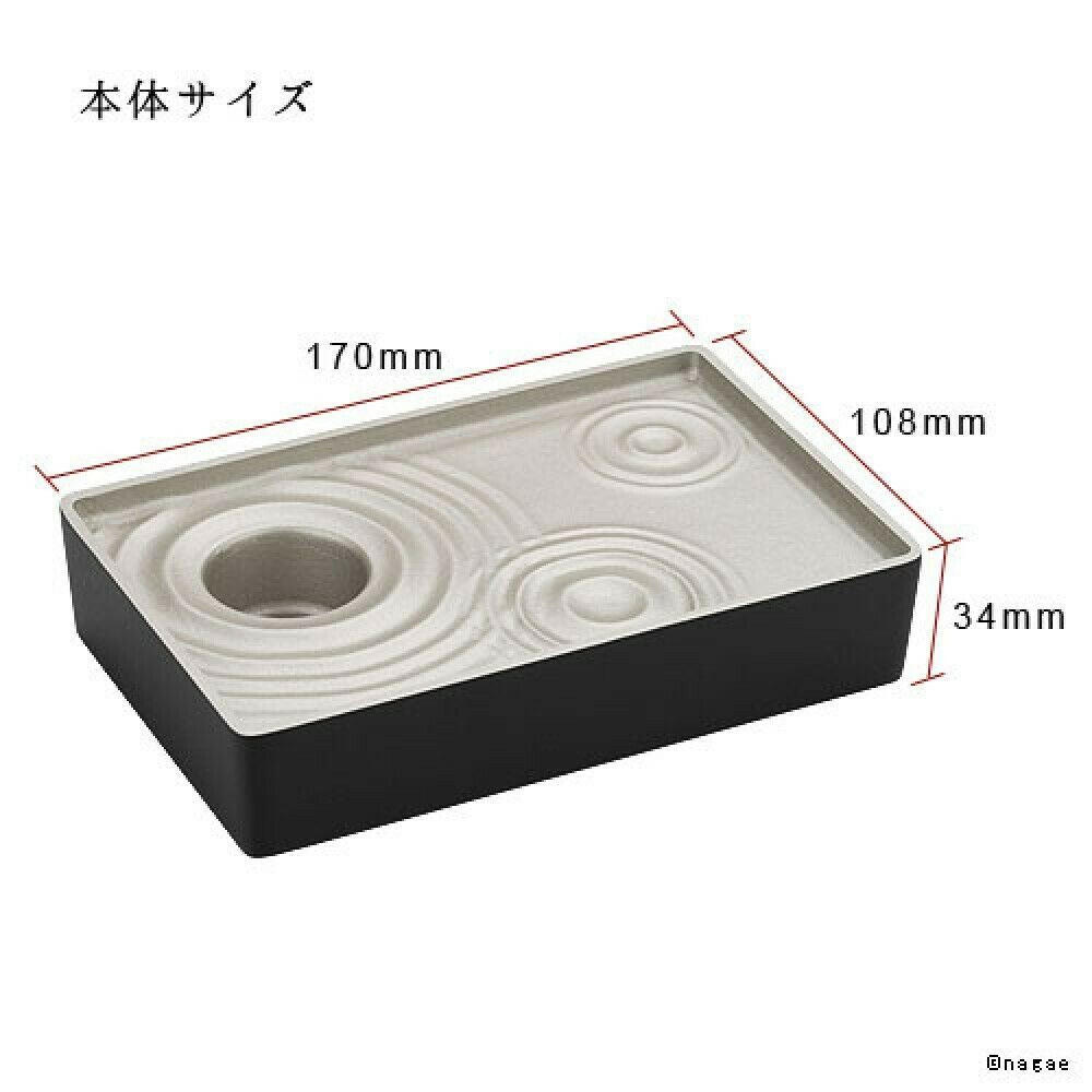 Recipiente Flor Bonsais Florero Suiban Ikebana De Negro 28cm | Cuotas