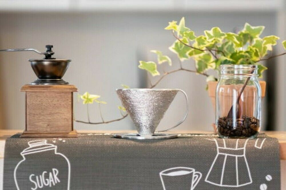 Takaoka Tin ware Japanese Pour over Coffee Dripper Handcraft Japan