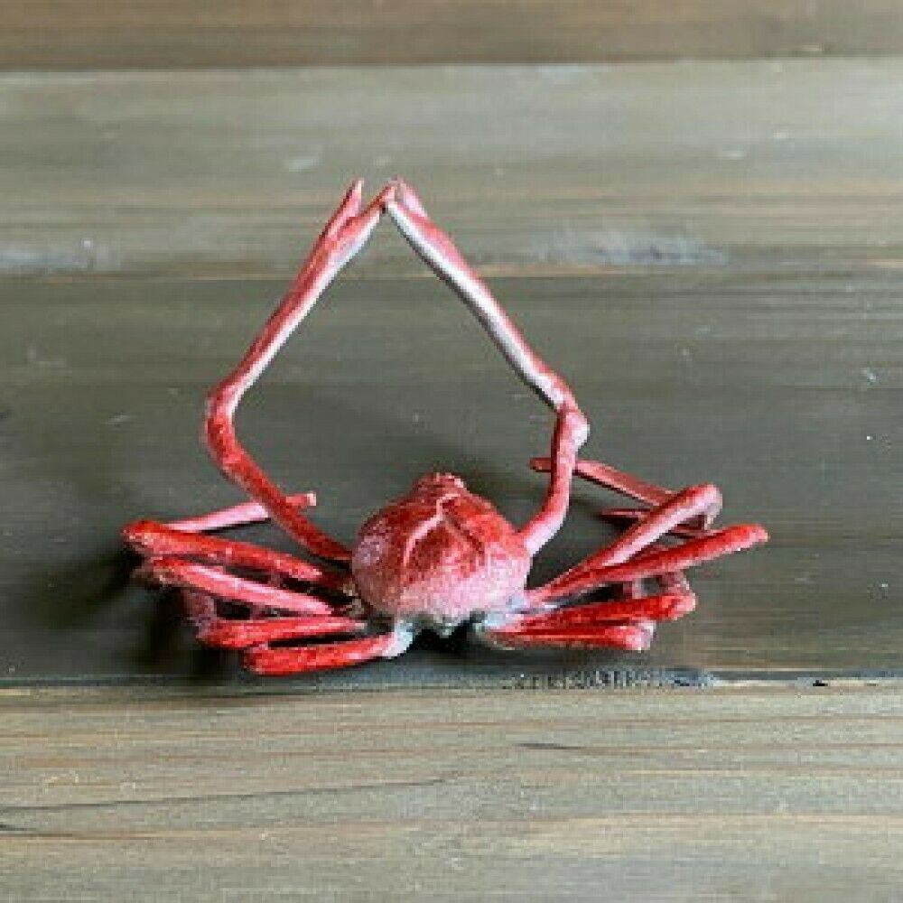Takaoka Tin ware Japanese chopstick rest Ornaments Crab Kani