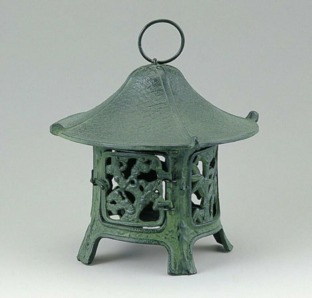 Toro Japanese Bronze Hanging Lantern Takaoka Craft Shochikubai