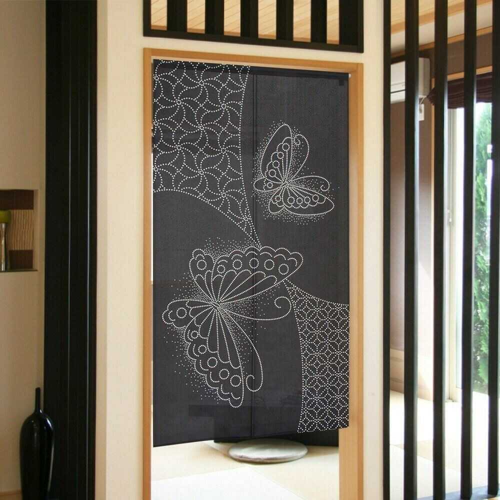 Noren Japanese Door Curtain 150*85cm Polyester Sashiko style