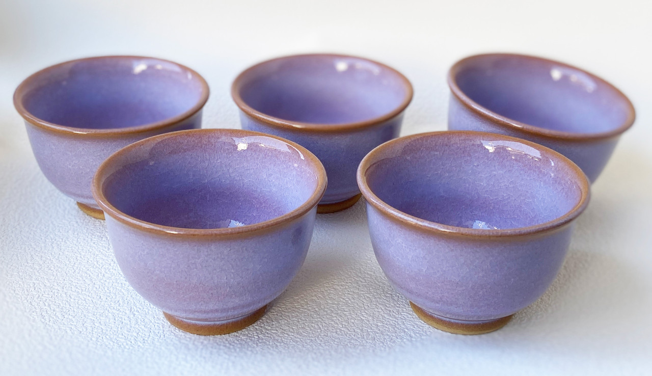 Hagi yaki ware Yunomi Japanese pottery tea cup Sencha Kumidashi