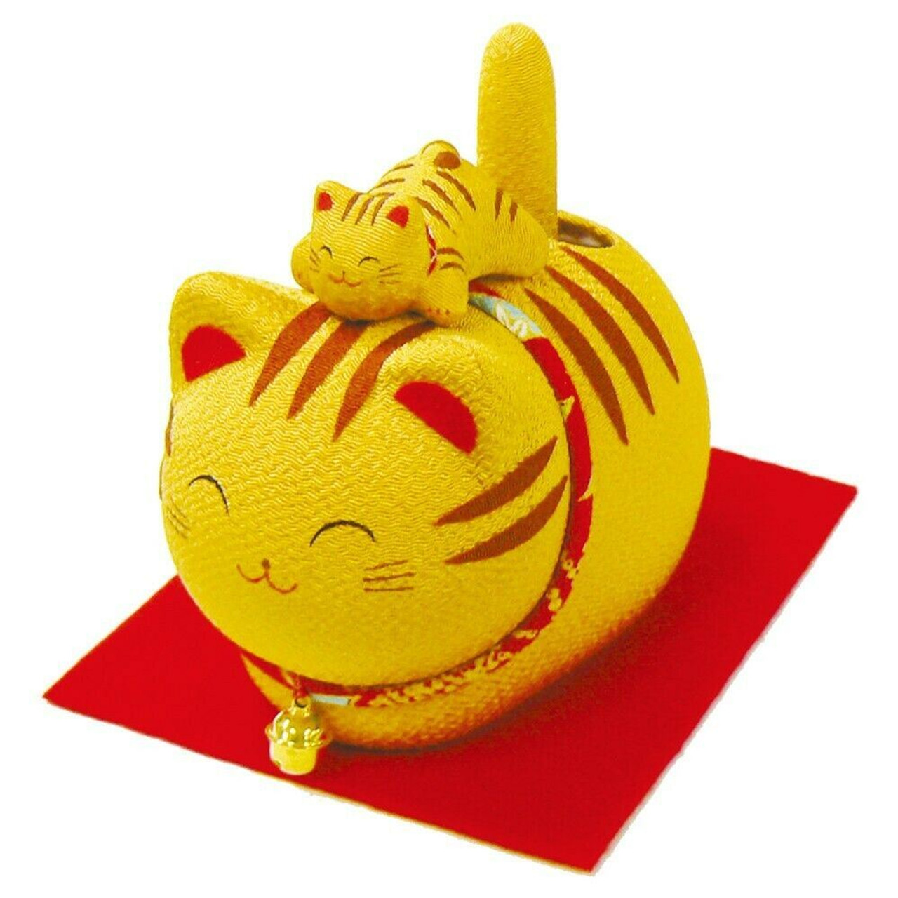 RAKUDOさま　49個 Solar powered Kyoto Japanese Relax cat bobble tail Maneki