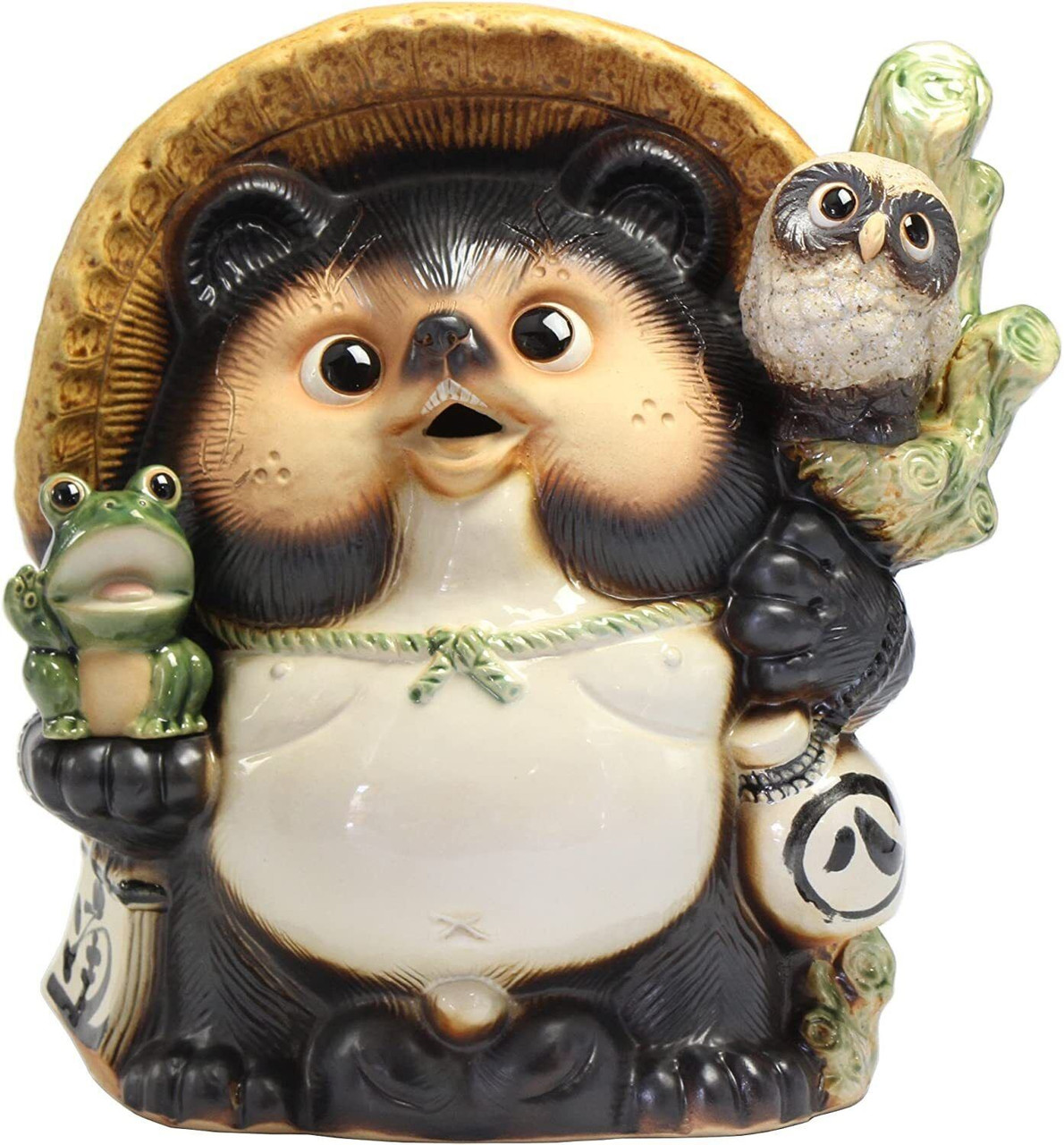 Tanuki Shigaraki yaki ware Japanese Chinese Racoon Dog Fulfillment