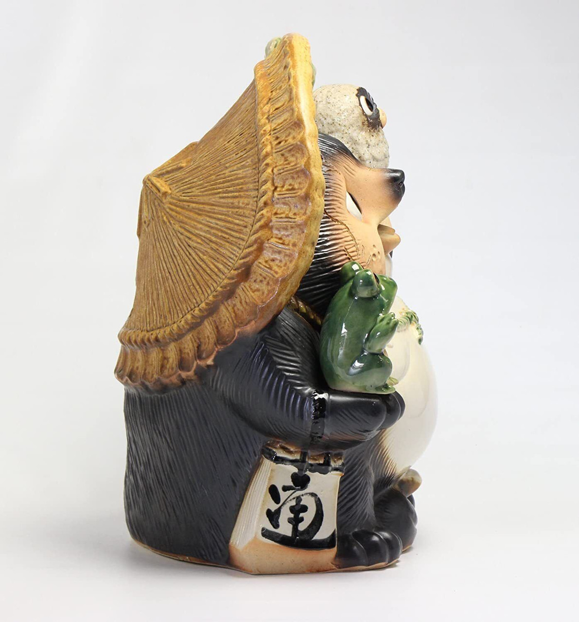 Tanuki Shigaraki yaki ware Japanese Chinese Racoon Dog